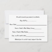 Carte d'art autochtone personnalisée Raven Art RSV (Dos)