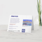 Carte d'art : Bateaux dans le port, St Ives Cornwa (Dos)