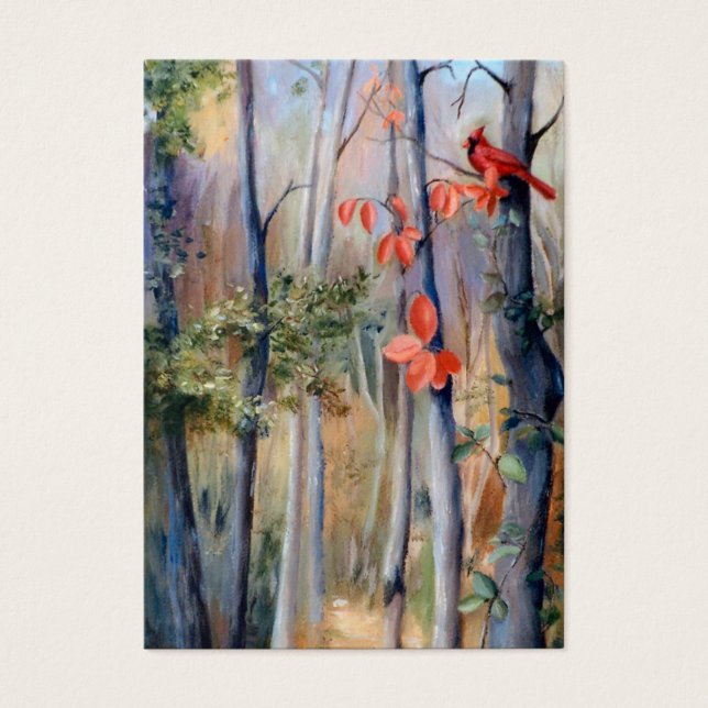 Carte d'art cardinal Natures Path (Devant)
