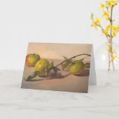 Carte d'art, carte de vœux vierge. De Sarah Sedwic (Fleur jaune)