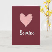 Carte d'art Coeur à Moi (Fleur jaune)