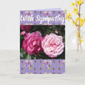 Carte d'art Congatations Florales Fleur Rose (Fleur jaune)