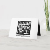 Carte d'art "d'AIDES de JARDIN" (Dos)