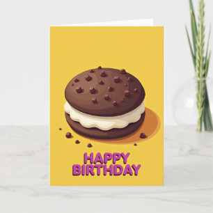 Carte d'art de cookie sucré