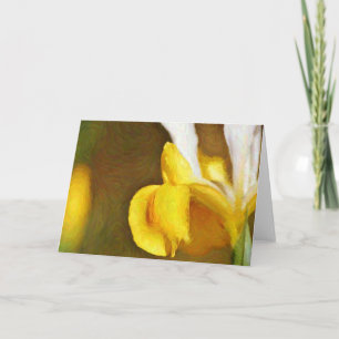 Carte d'art de jardin impressionniste néerlandais