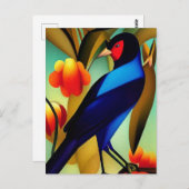 Carte d'art de la nature (Devant / Derrière)