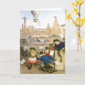 Carte d'art de la scène 1 de nouvelles de (Fleur jaune)