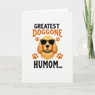Carte d'art de l'humour le plus formidable