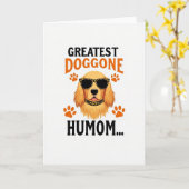 Carte d'art de l'humour le plus formidable (Fleur jaune)