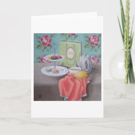 Carte d'art "de Matisse d'avec de De Macarons" (Devant)