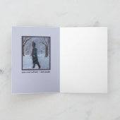 Carte d'art de paix et de solitude (Intérieur)