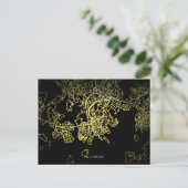 Carte d'art de style or Helsinski (Debout devant)