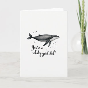 Carte d'art de super papa Whaley