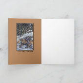 Carte d'art de tour d'hiver (Intérieur)
