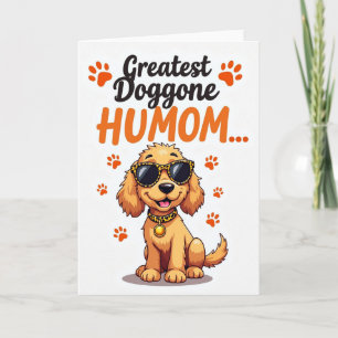 Carte d'art du meilleur Humom chiot