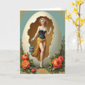 Carte d'art Emergence Beauty (Fleur jaune)