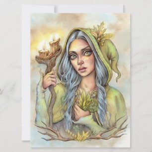 Carte d'art Fae Enchantress pour Imaginaire Woodla