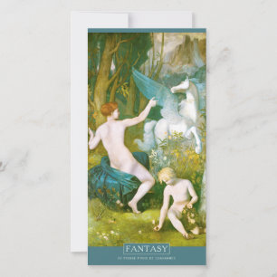 Carte d'art fine Puvis de Chavannes Imaginaire CC0