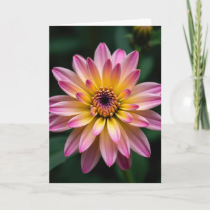 Carte d'art Fleur Radieuse