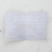 Carte d'art graphique de la prière de sérénité (Intérieur)