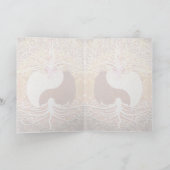 Carte d'art graphique de l'arbre de vie Yin Yang (Intérieur)