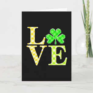 Carte d'art graphique Lucky Love