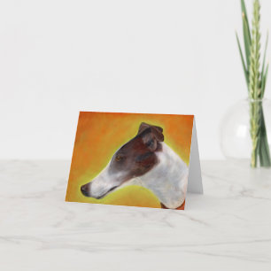Carte d'art Greyhound (a93a)