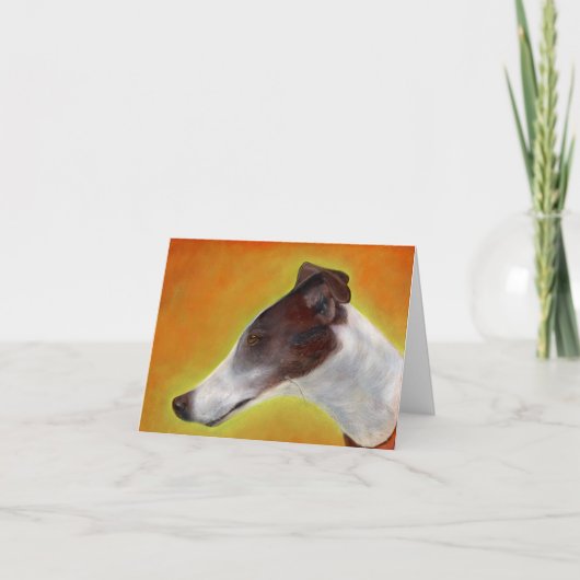 Carte d'art Greyhound (a93a) (Devant)