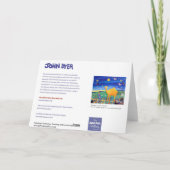 Carte d'art : Humpy Cornish Camel Christmas Card (Dos)