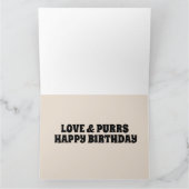 CARTE D'ART JOURNAL DE JOURNAL CAT LOVE SIAMESE (Intérieur)