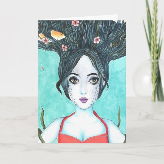 Carte d'art Koi Copic (Devant)