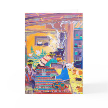 Carte d'art : Mangeurs de pommes de terre péruvien