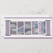 Carte d'art Mishkan (Tabernacle) (Devant)