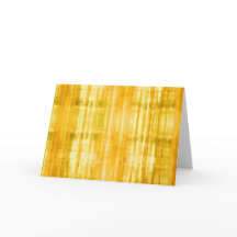 Carte d'art moderne Abstrait de couleur jaune