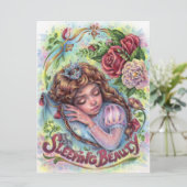 Carte d'art moderne Princess Fairytale (Debout devant)