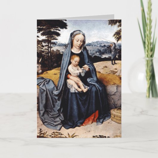 Carte d'art Noël (Devant)