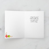 Carte d'art Noël Kitten (Intérieur)