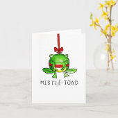 Carte d'art pour la charité Mistle-toad (Fleur jaune)