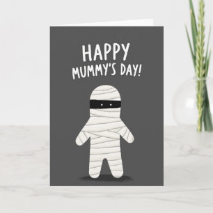 Carte d'art pour la fête de la Momie