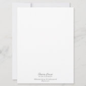 Carte d'art Rose Unicorn Princess Fairytale Imagin (Dos)