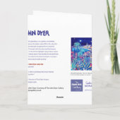 Carte d'art : Serenade Lune, Clos du Peyronnet (Dos)