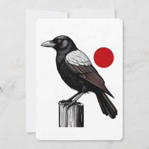 Carte d'art Summer Crow