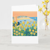 Carte d'art : Un éclat des jonquilles, St Ives (Fleur jaune)