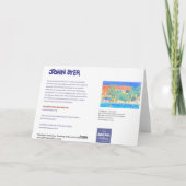 Carte d'art : Vacances en Provence (Dos)