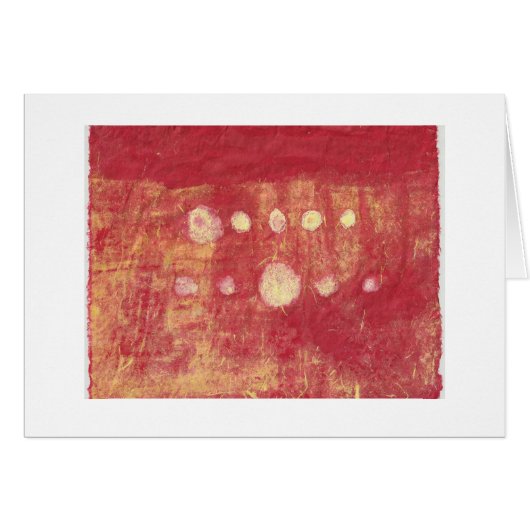 Carte d'art vierge (Devant horizontal)