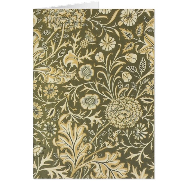 Carte d'art William Morris 9 (Devant)