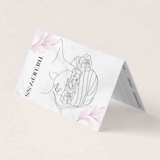 Carte d'artiste, carte de fidélité, carte de bonus (Devant)