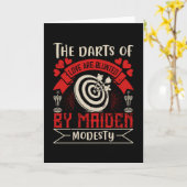 Carte Darts - Les fléchettes De L'Amour Sont Bébées Par  (Fleur jaune)