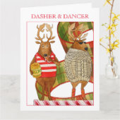 CARTE DASHER D (Fleur jaune)