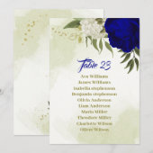 carte d'assise (Devant / Derrière)